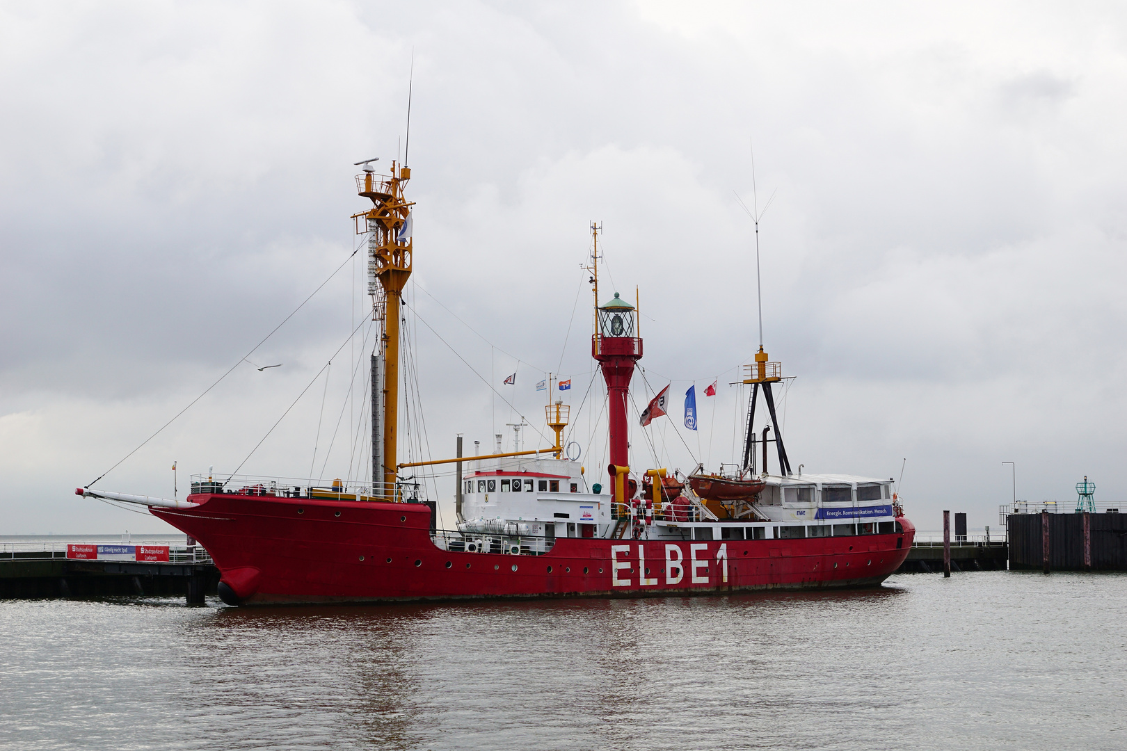 Bürgermeister O´Swald II im Hafen