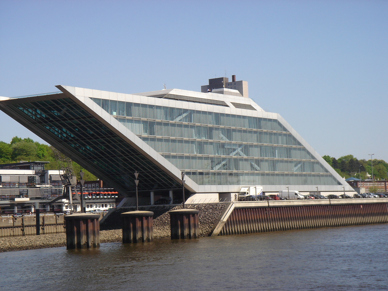 Büro Gebäude bei der Hamburger Hafen