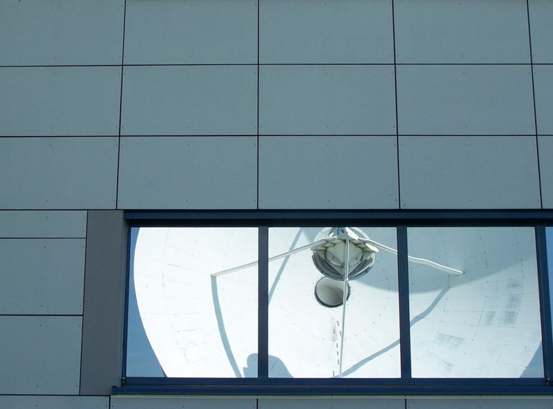 Büro mit Blick zum Mars