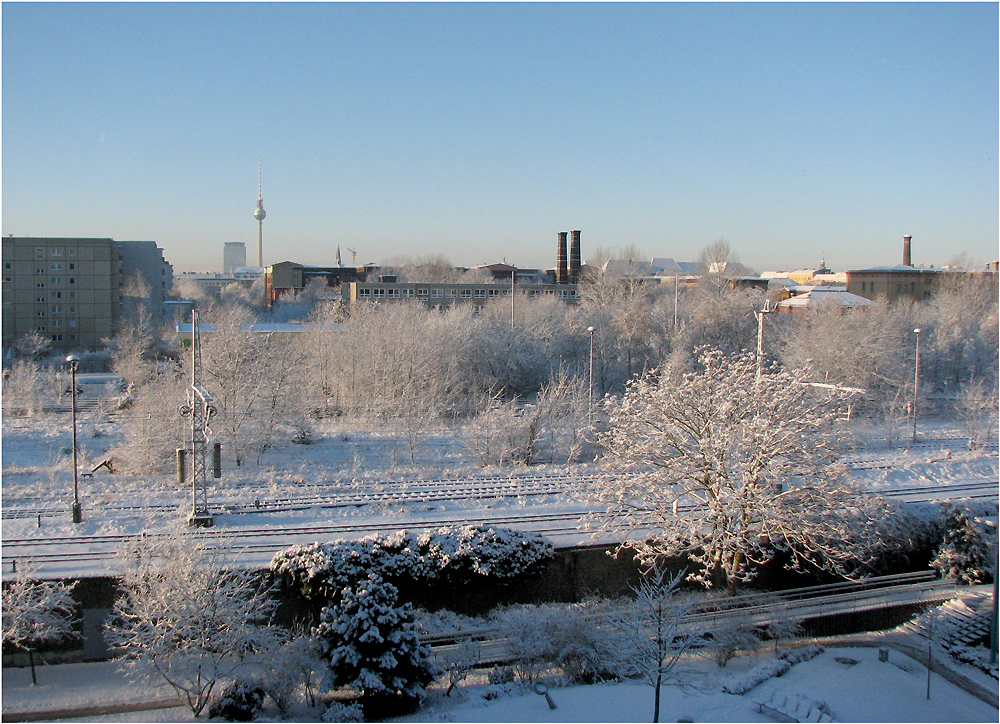 Bürofensterausblick