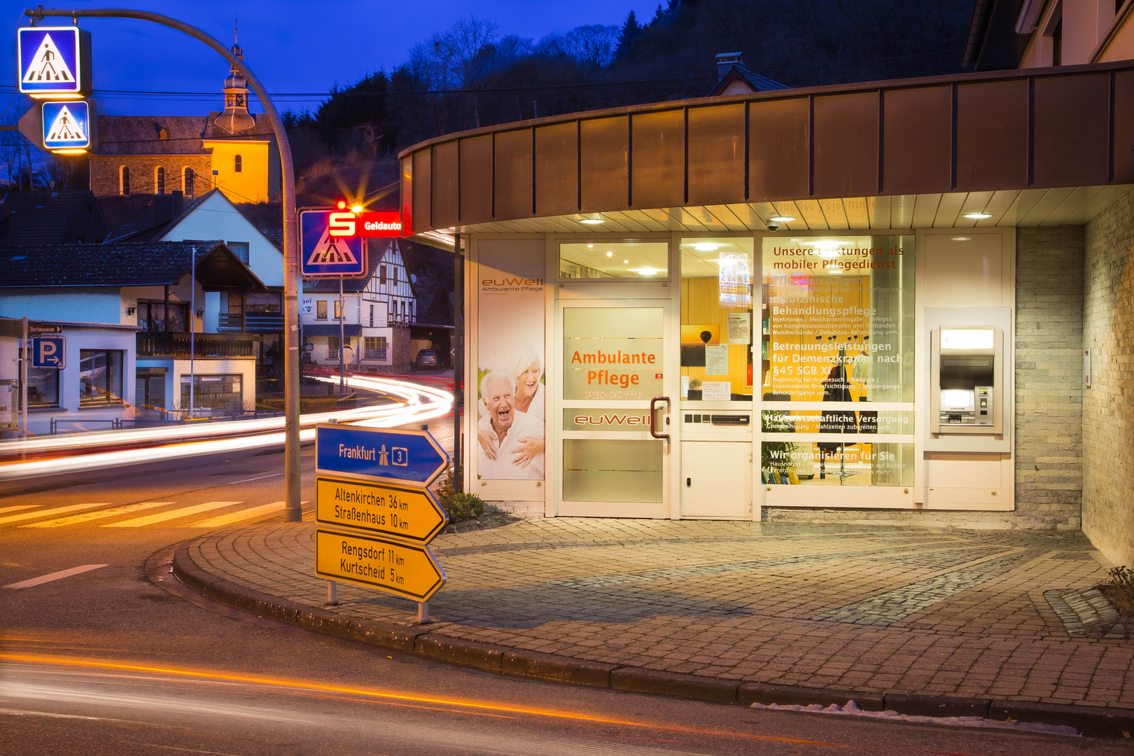 Bürogebäude euWell ambulanter Pflegedienst