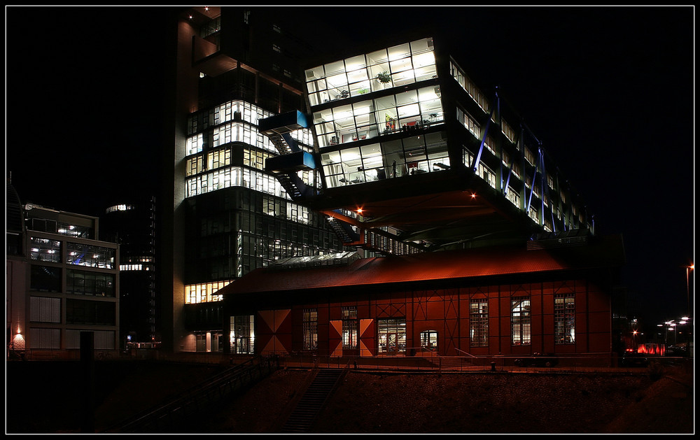 Bürolandschaft Düsseldorf Medienhafen