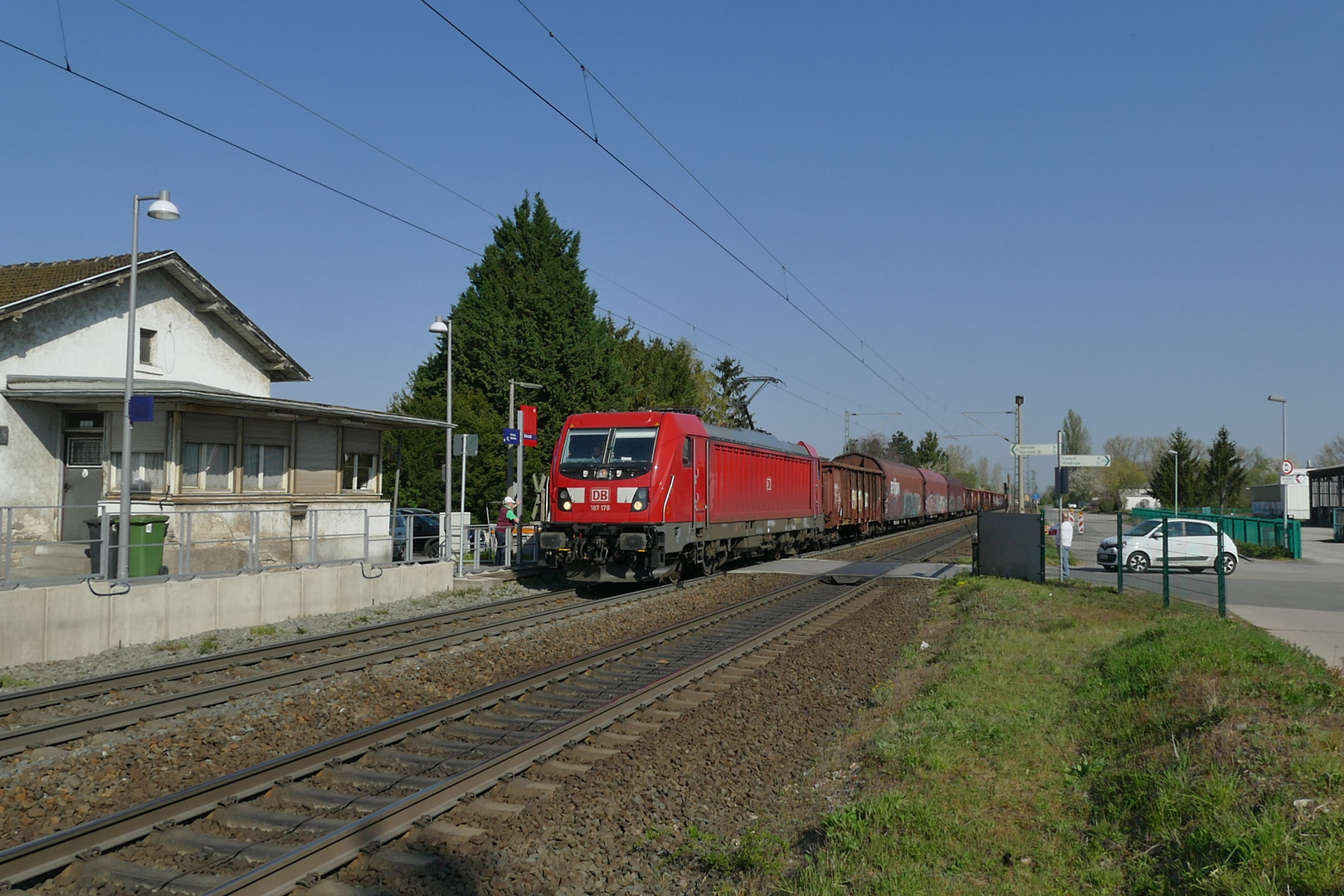 Bürstadt Bobstadt an der Riedbahn