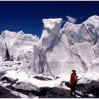 Büßerschnee in den Hochanden von Argentinien