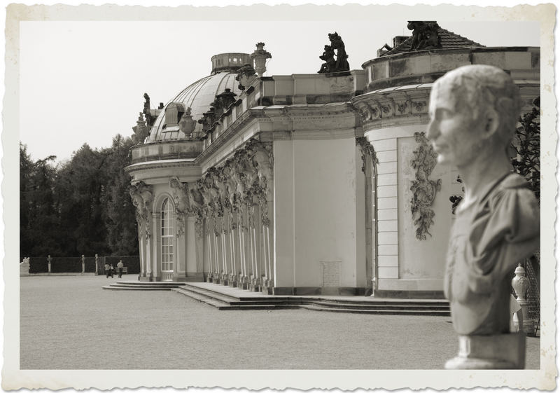 Büste vor Sanssouci