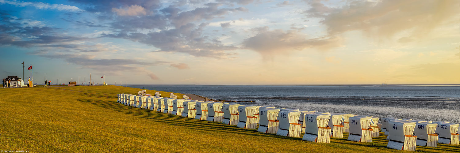 Büsum: am grünen Strand der Deutschen Nordsee-Küste