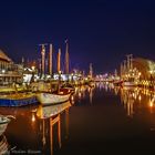 Büsum an der Nordsee - Hier der Büsumer Museumshafen