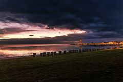 Büsum bei Nacht 