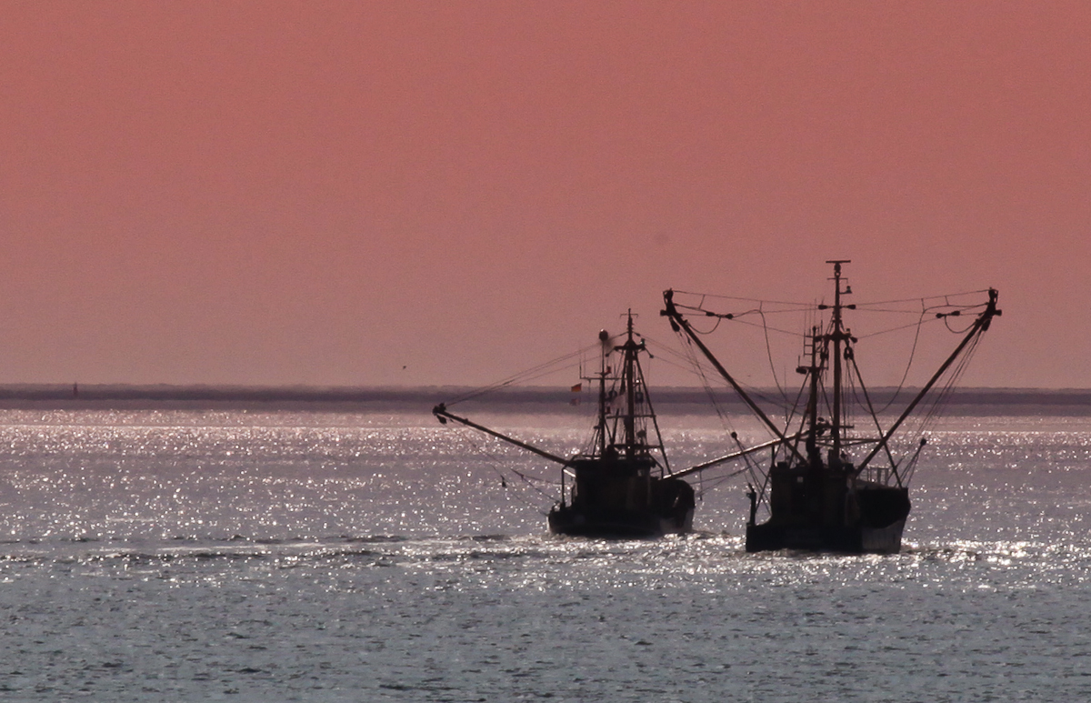 Büsum die Kutter fahren raus....18:45