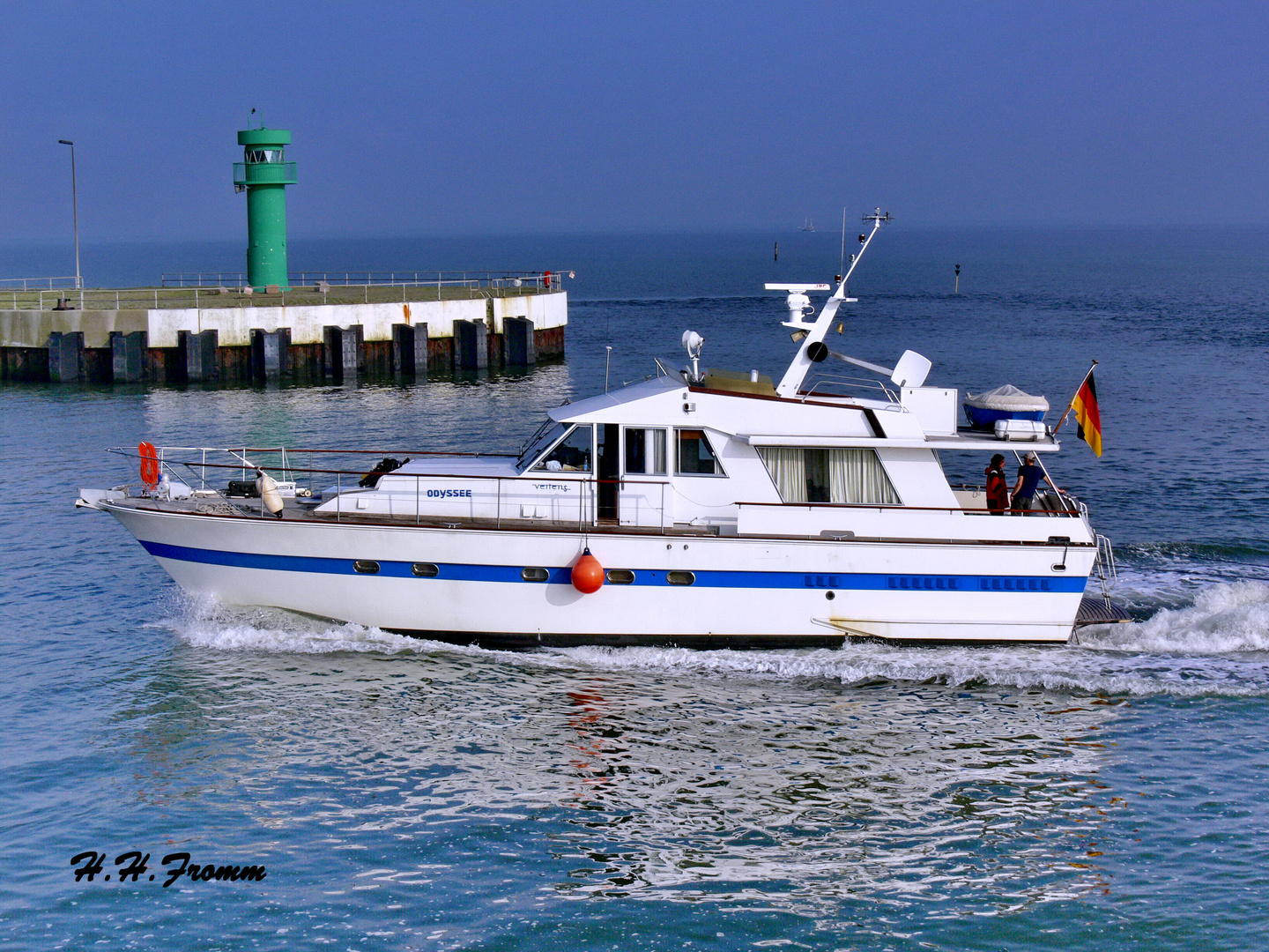 Büsum ,, Fahrt Ende einer Odysse ''