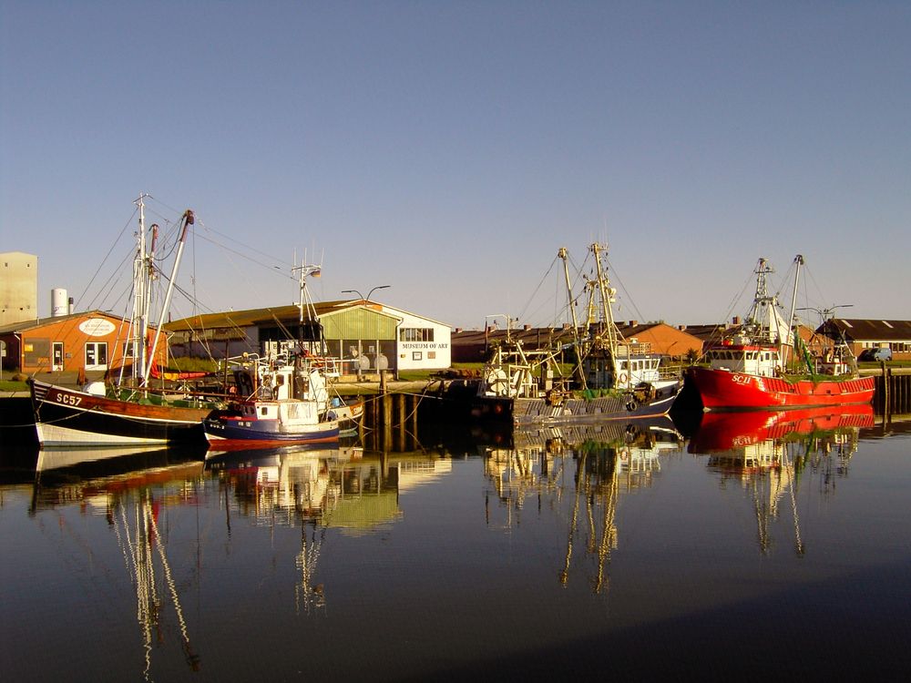  Büsum Hafen - Spiegeltag