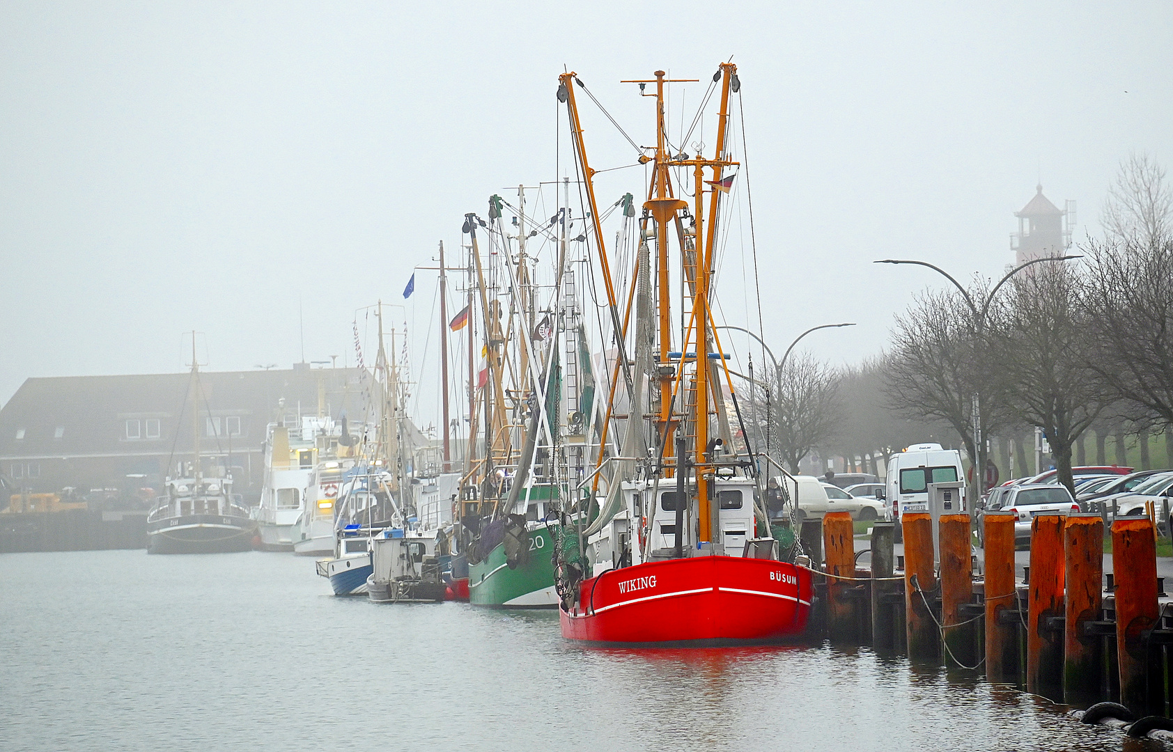 Büsumer Hafen im Dezember