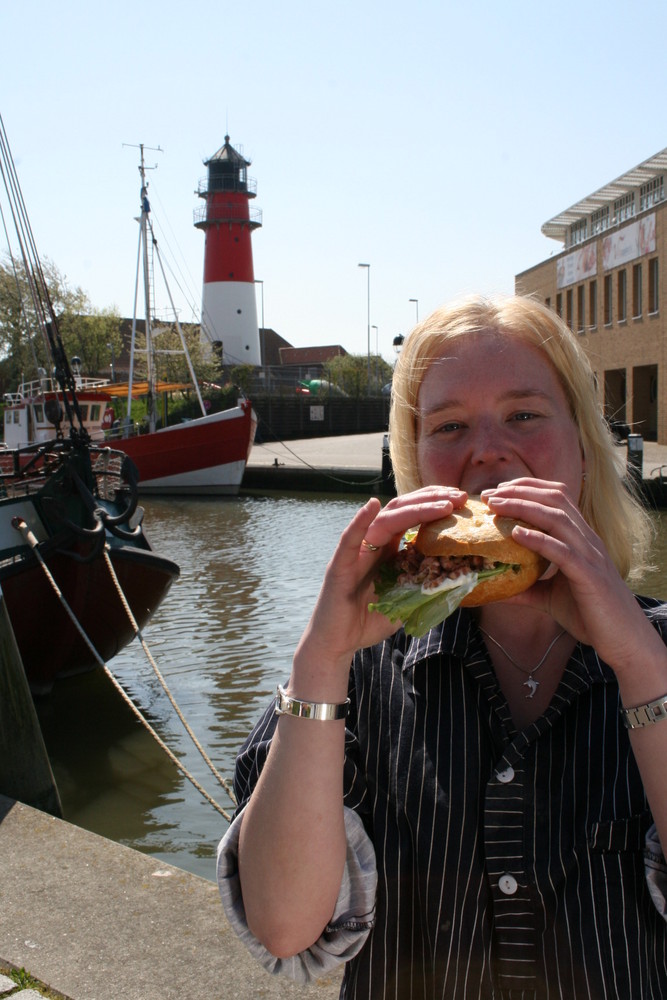 Büsumer Krabbenbrötchen! Immer wieder ein Genuss!