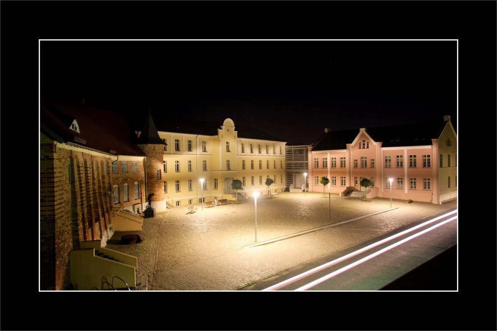 Bützow bei Nacht