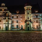 Bützower Schloss bei Nacht
