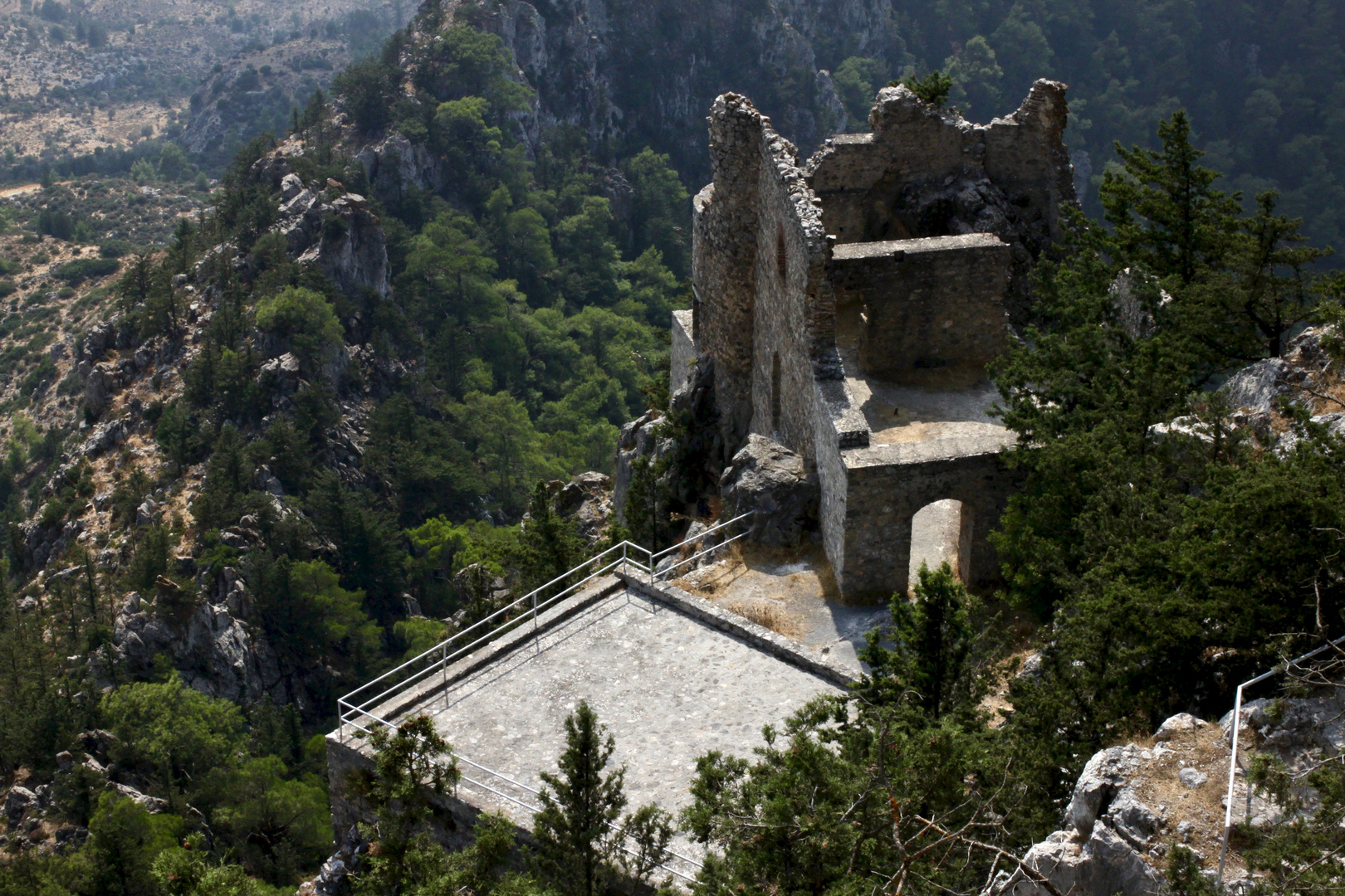 Buffavento Castle und Pentadaktylos-Gebirge, CY