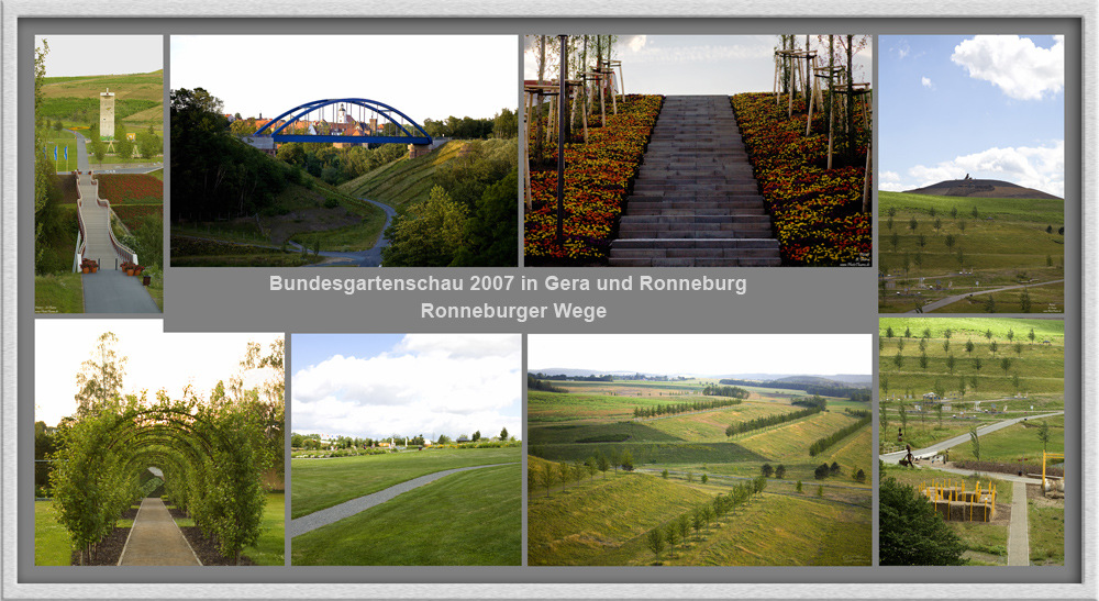 BuGa 2007 Wege in den neuen Landschaften Ronneburg