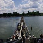 BUGA Schwimmbrücke über den Schweriner See