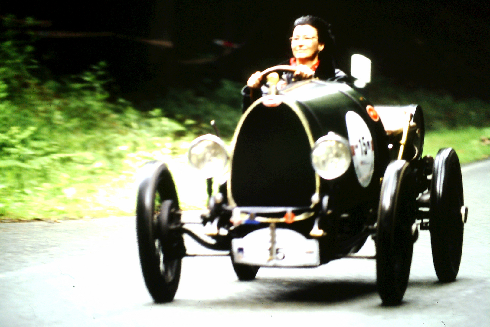 Bugatti Fahrerin