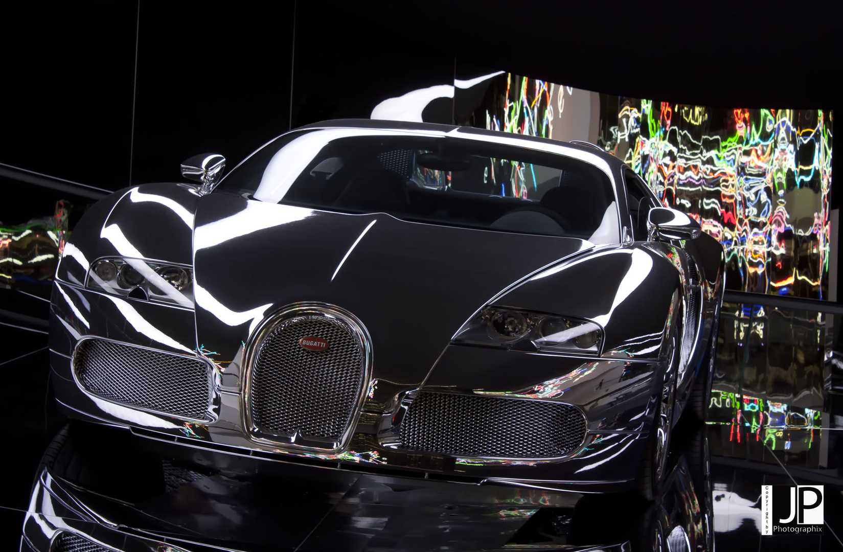 Bugatti in Chrome