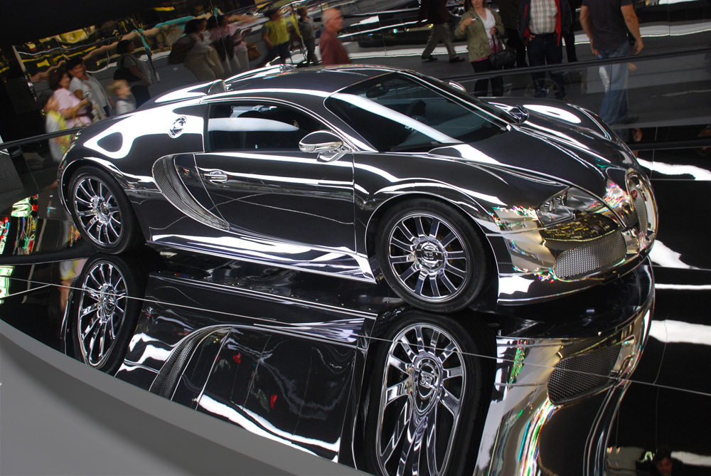 Bugatti Mirror Car. Autostadt, Wolfsburg 2