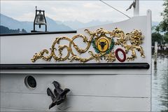 Bugschmuck Dampfschiff Uri