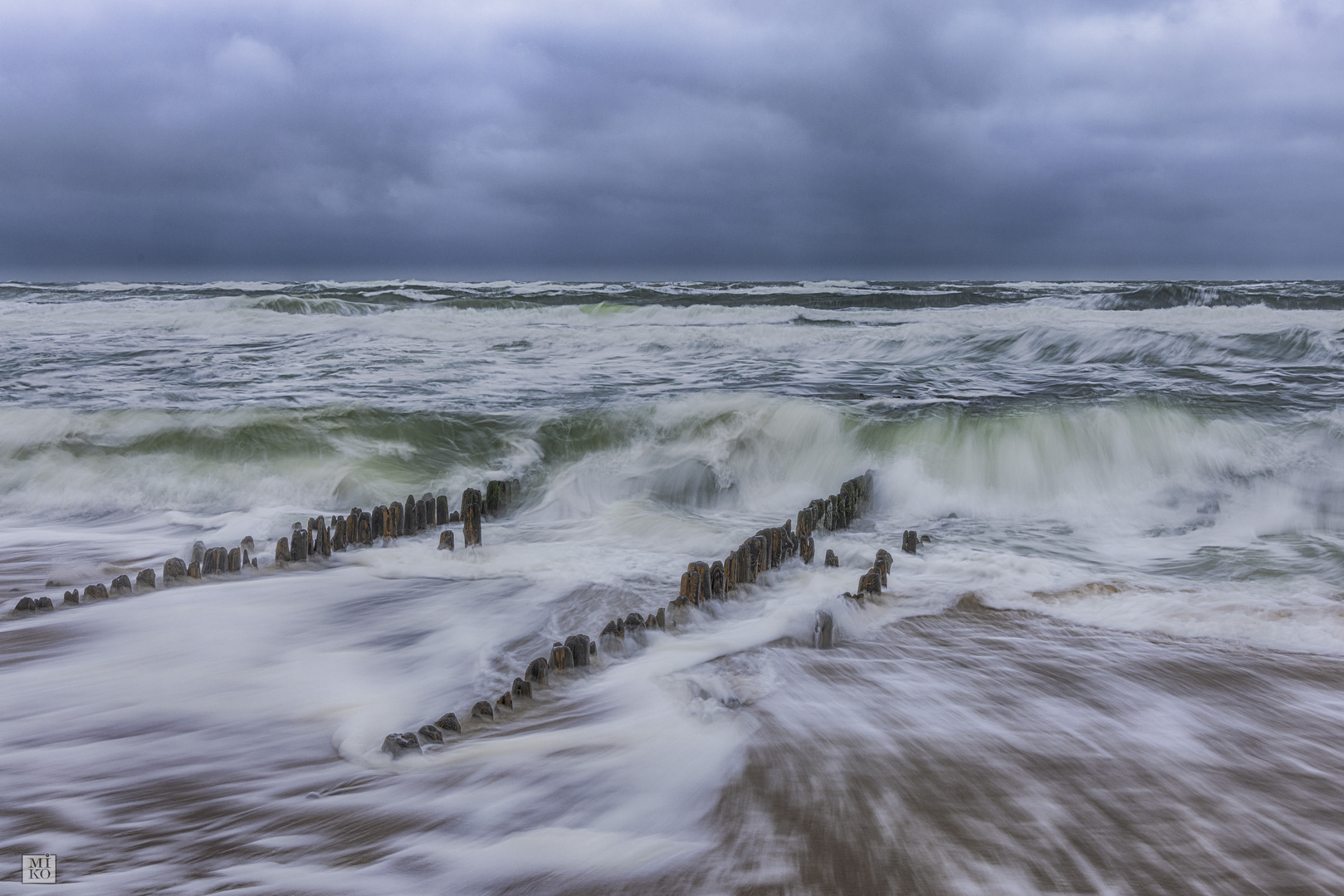 Buhnen am Nordseestrand