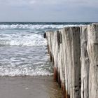 Buhnen am Strand