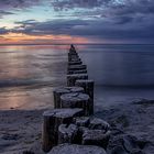 Buhnen am Strand von Zingst