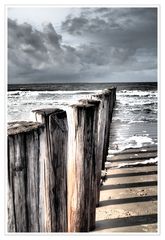 Buhnen auf Ameland 4, Weststrand