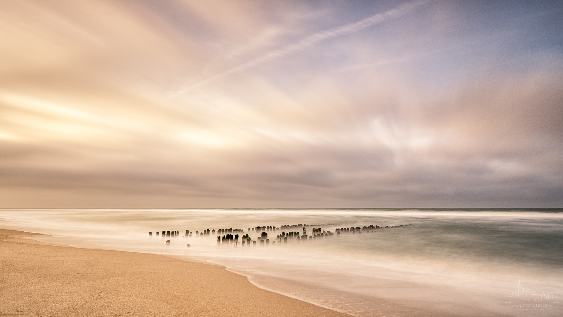 Buhnen auf Sylt...