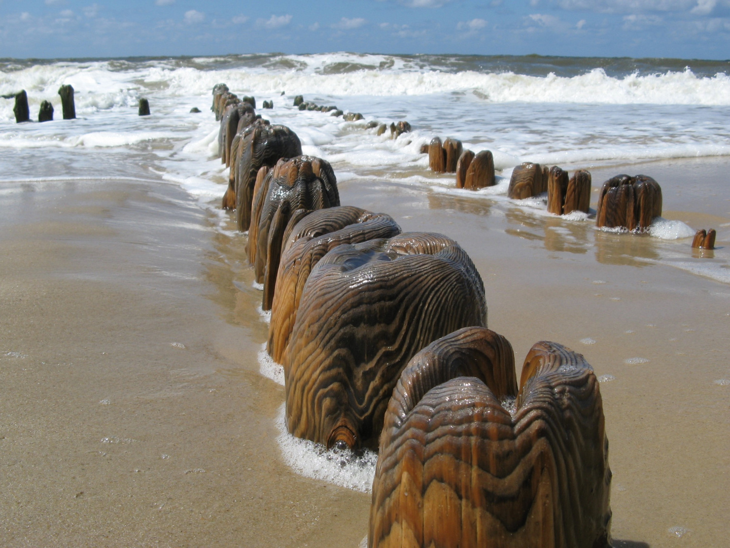 Buhnen auf Sylt