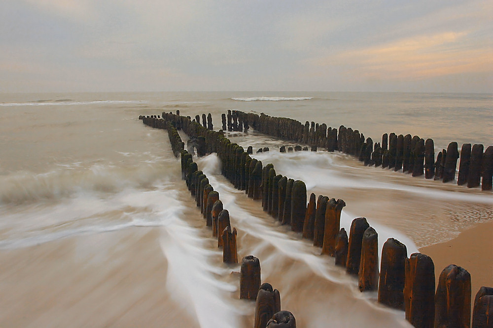 Buhnen bei Rantum auf Sylt