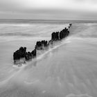 Buhnen in der Ostsee