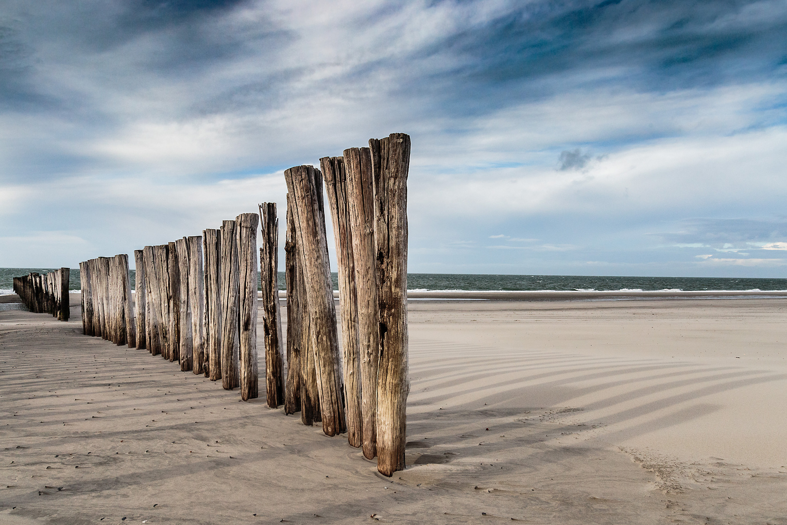 Buhnen in Zeeland