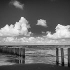 Buhnen und Wolken, Spiegelungen