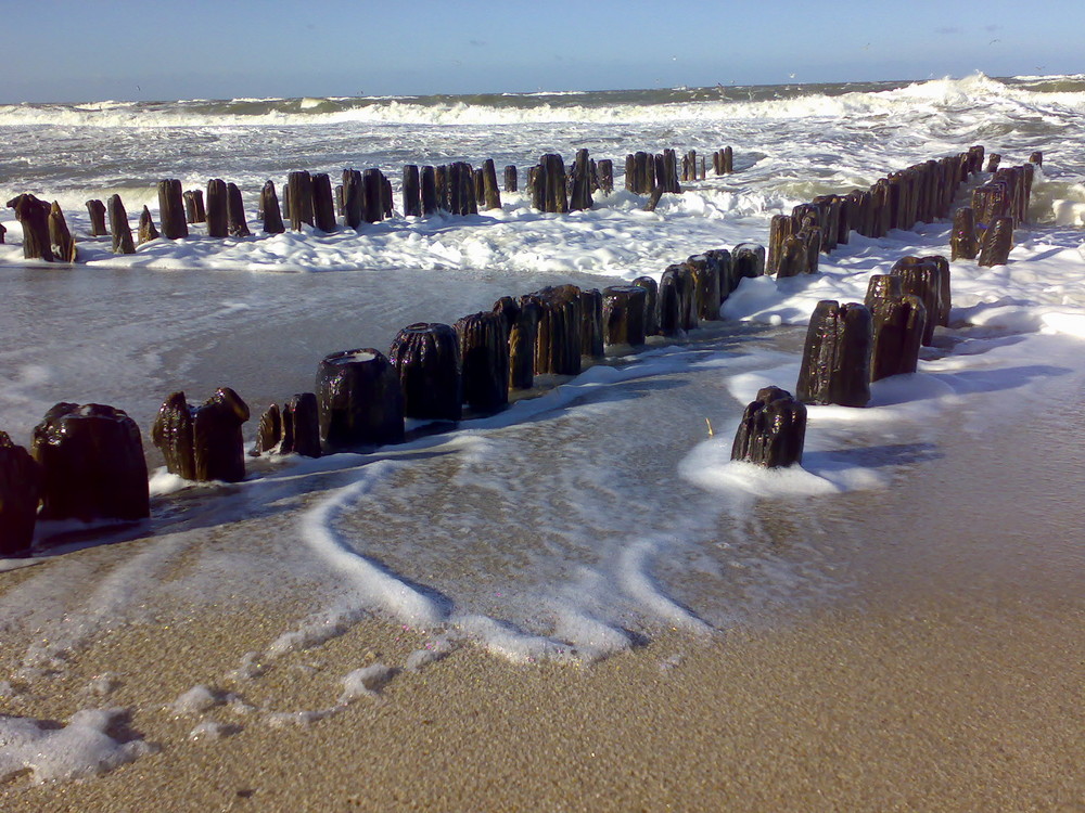 Buhnenreste auf Sylt