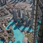 Buhrj Khalifa_Dubai von oben 450 m Höhe