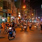 Bui Vien Road bei Nacht