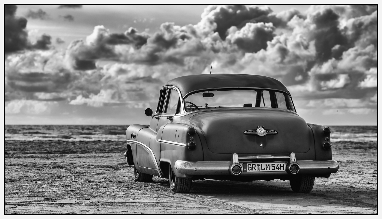 Buick am Strand