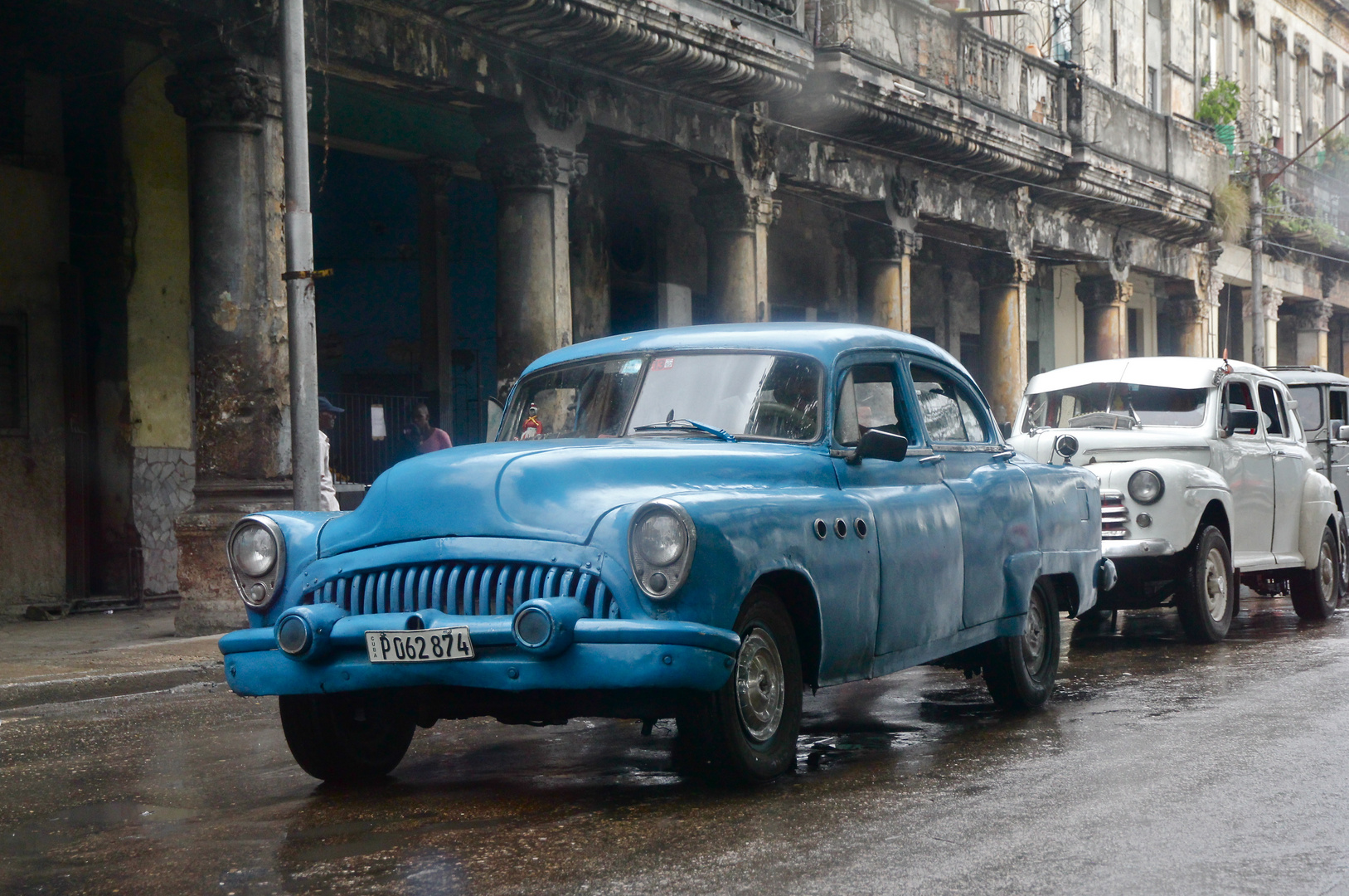 Buick im Regen