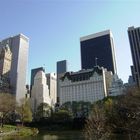 Buildings vue de Central park sud