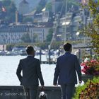 Buisnessmen am Luzerner See