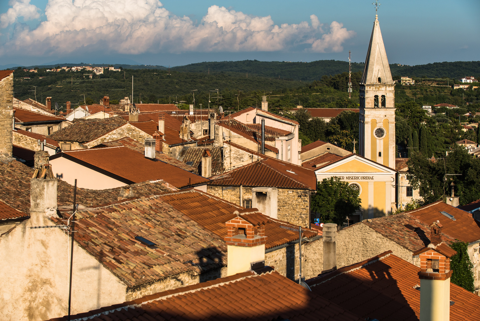 Buje in Istrien (Kroatien)