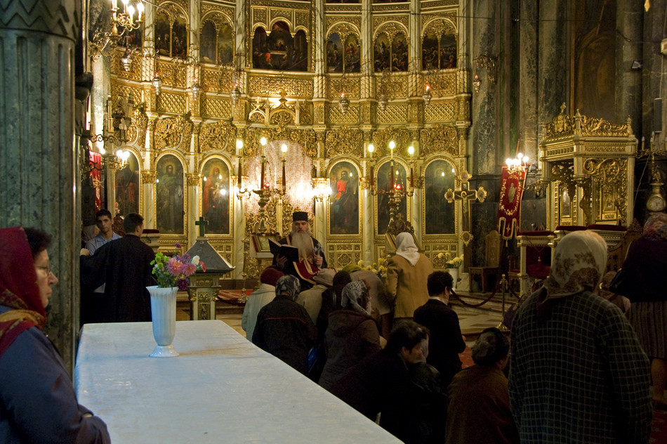 Bukarest - Biserica Sf. Spiridon - Kirche des hl. Spiridon