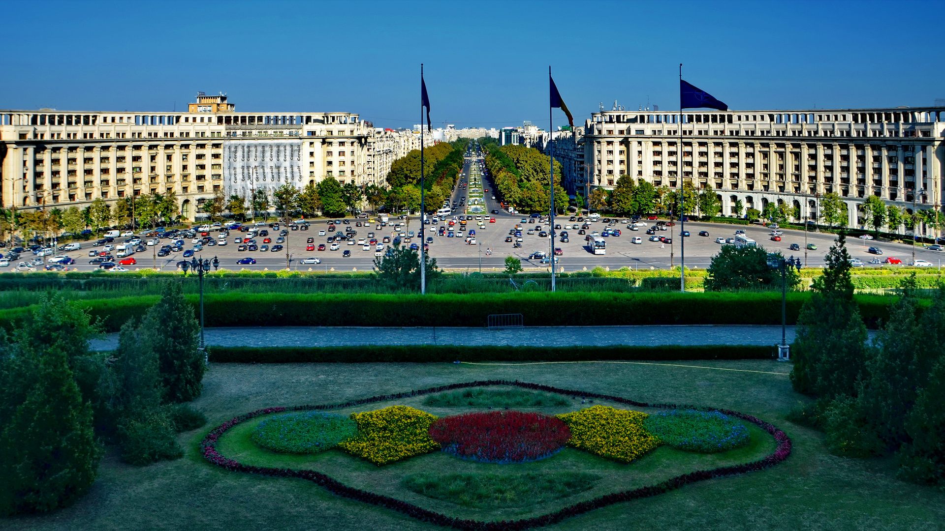 Bukarest: Bulevardul Unirii