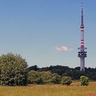 Bukova hora der bekannte Sendeturm an der Labe (Elbe) in Böhmen...