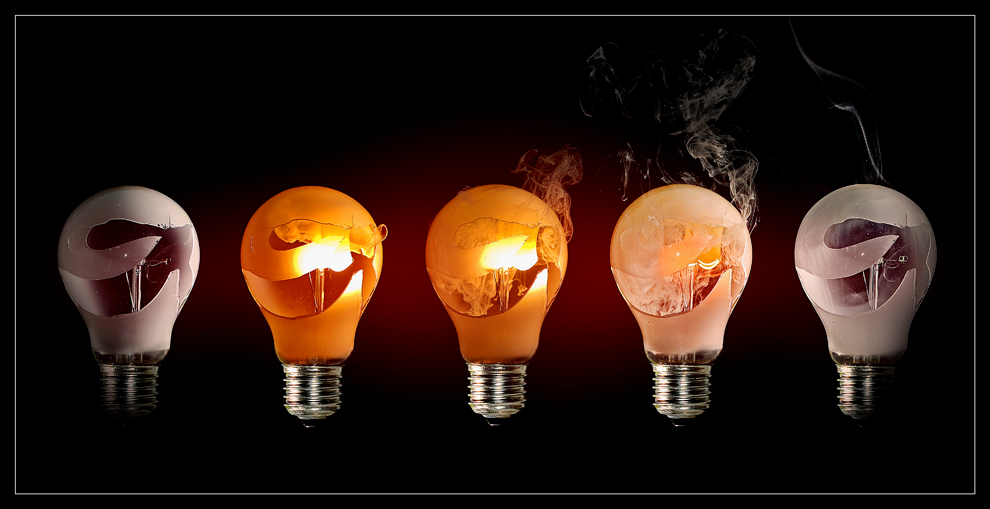 Bulb on Fire VII