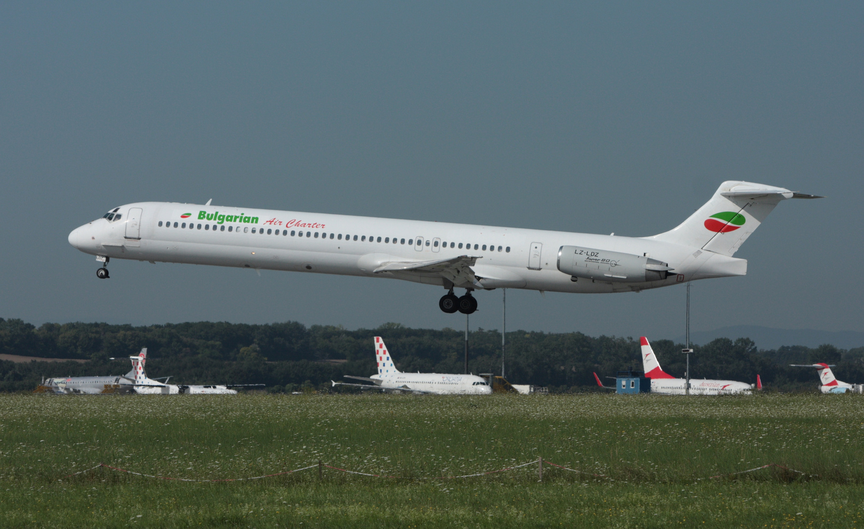 Bulgarian Air Charter McDonnell Douglas MD83 LZ-LDZ