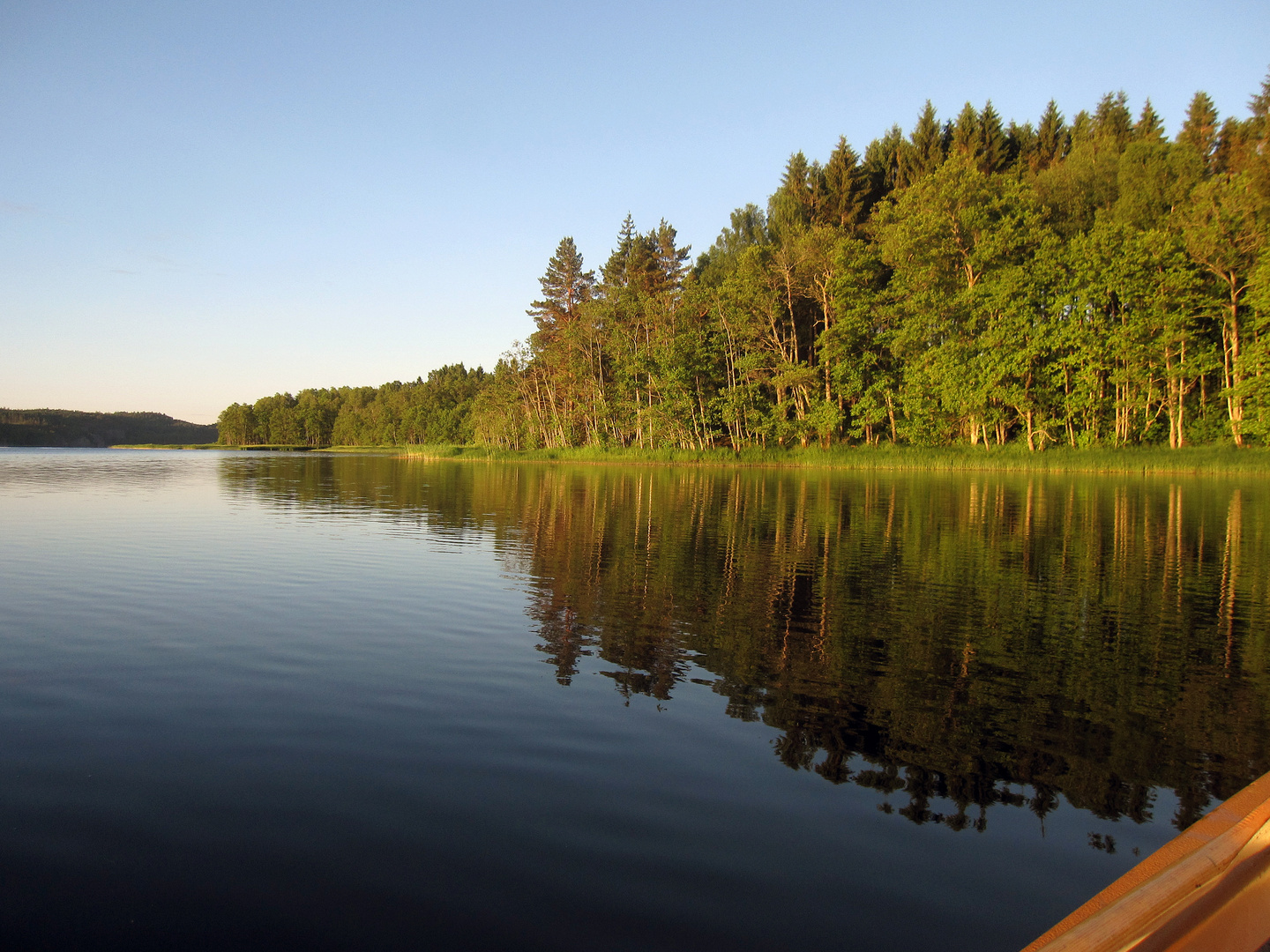 Bullaresjön am Morgen